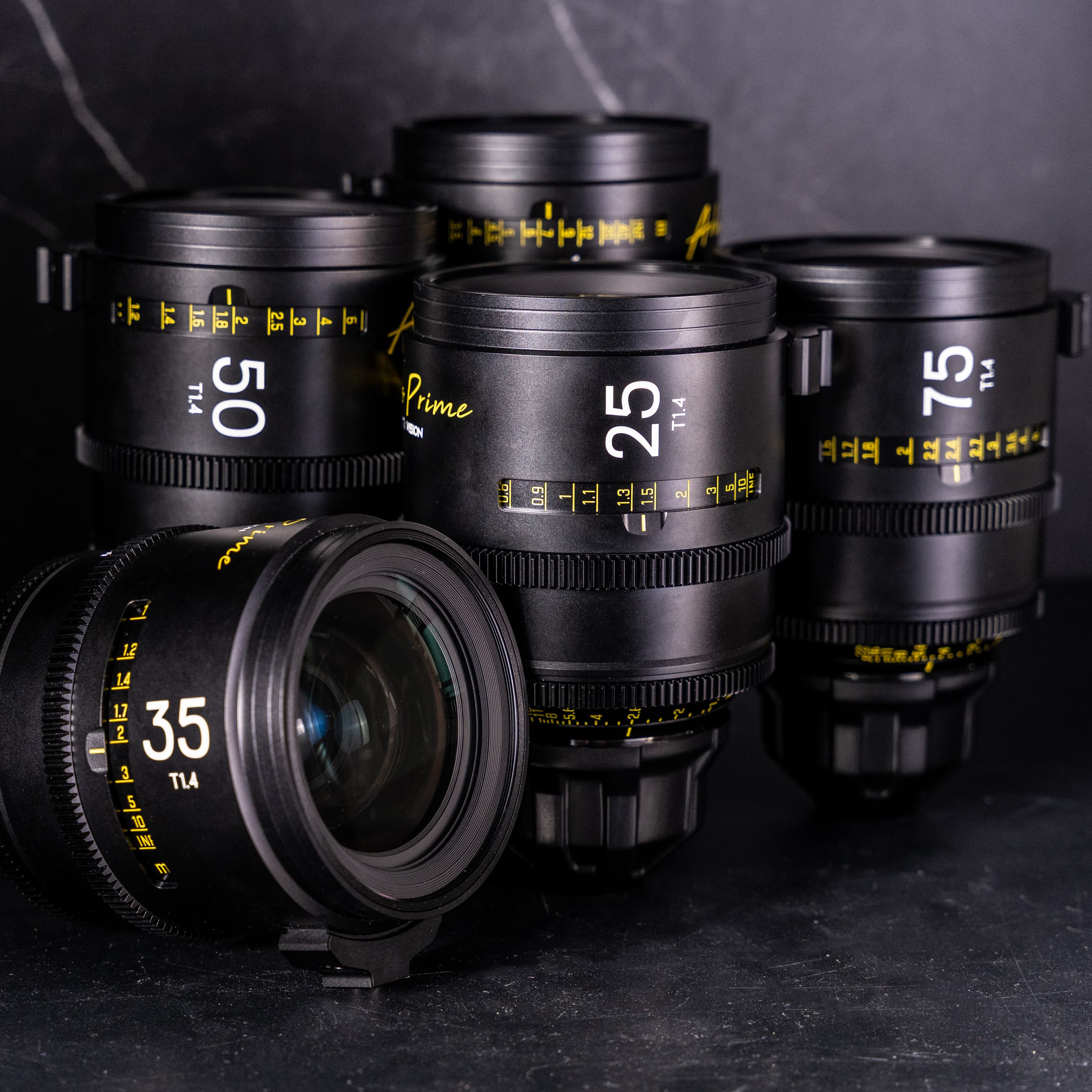 Kit DZOFilm Arles T1.4 (5 primes PL/EF)